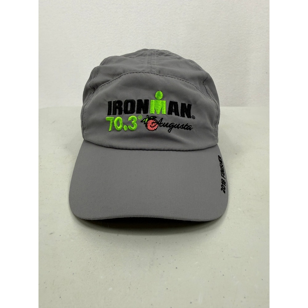 Boco Gear Ironman 70.3 Augusta Hat Mens Gray 2018 Finisher Lightweight